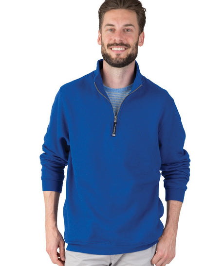 Charles River Unisex Crosswind Quarter Zip Sweatshirt-2