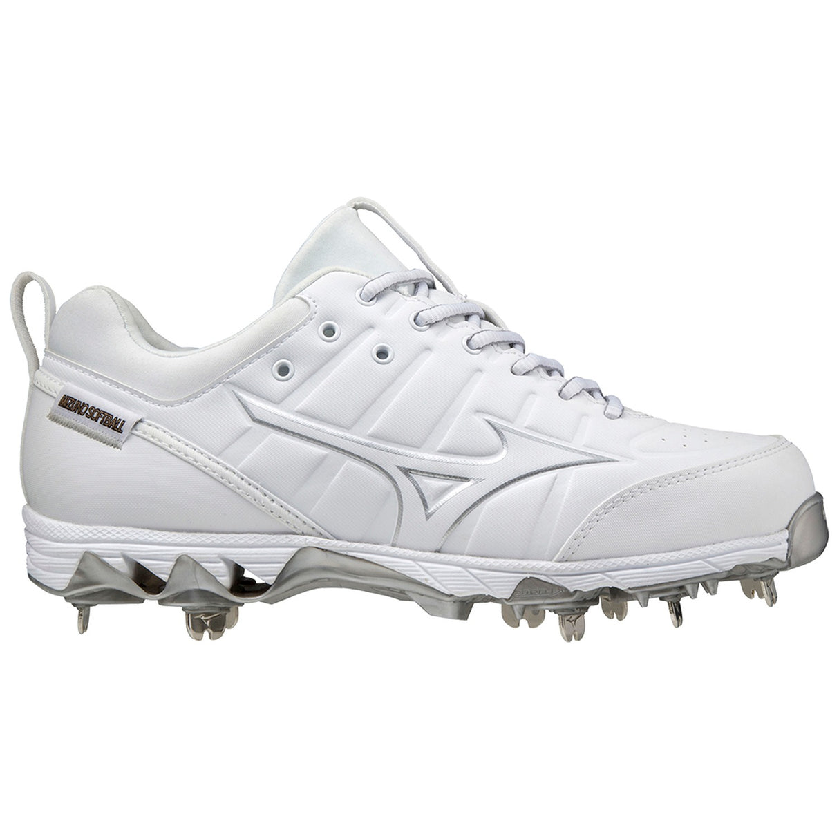 Mizuno Women's 9-Spike Swift 7 Low Metal Softball Cleats-6