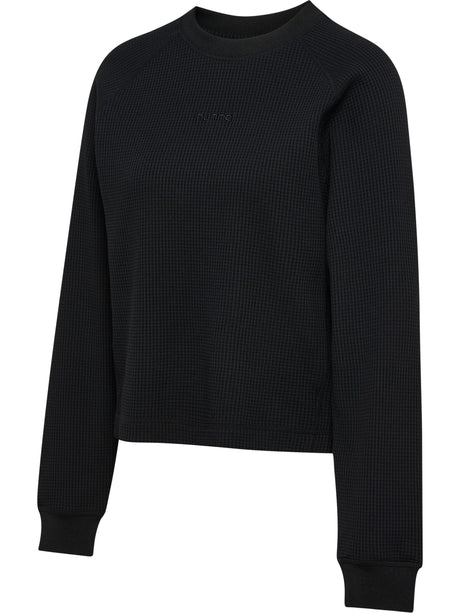 hummel Women's Soft Waffle Long Sleeve T-Shirt-1