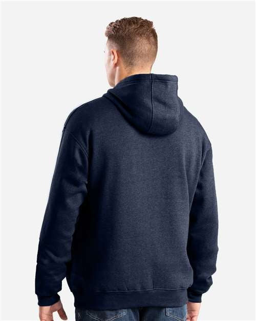 Berne Apparel Men's Heritage Zip Pocket Hooded Sweatshirt-2