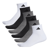 adidas Men's Athletic Cushioned 6-Pack Quarter Sock-8