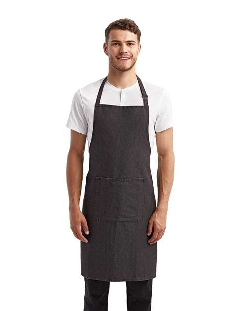Artisan Collection by Reprime Recycled Pocket Bib Apron-1