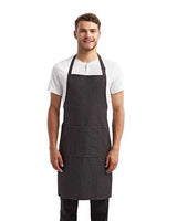 Artisan Collection by Reprime Recycled Pocket Bib Apron-1