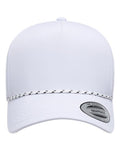 YP Classics Five-Panel Perforated Rope Cap-1