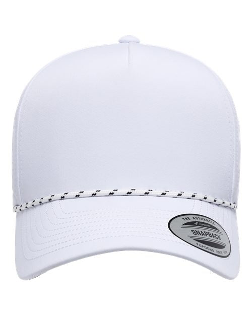 YP Classics Five-Panel Perforated Rope Cap-1