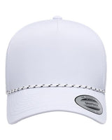 YP Classics Five-Panel Perforated Rope Cap-1