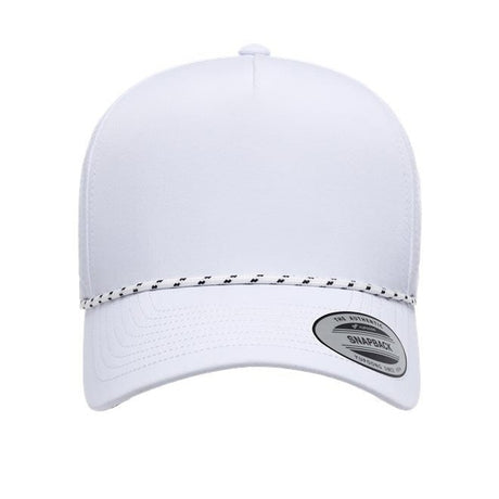 YP Classics Five-Panel Perforated Rope Cap-1