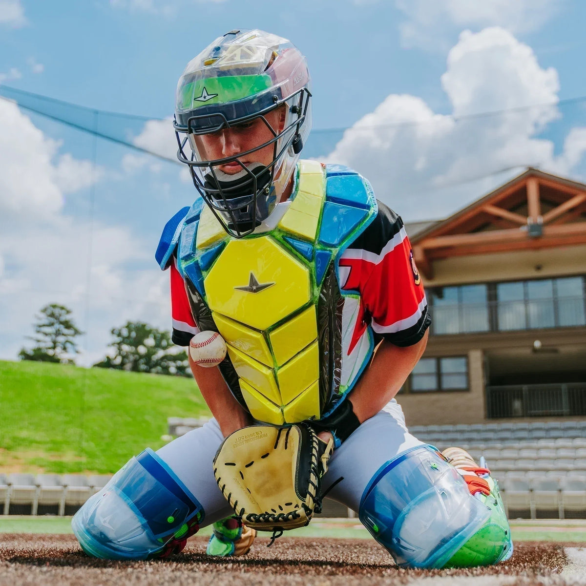 All Star MVP-PRO™ LT Series Baseball Catcher's Kit
-3