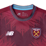 New Balance Youth West Ham United 26/27 Home Short Sleeve Soccer Jersey-3