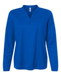 CORE365 Women's Nova Performance Long Sleeve Pique Polo-1