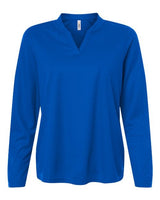 CORE365 Women's Nova Performance Long Sleeve Pique Polo-1
