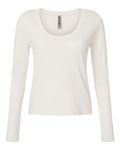 Next Level Women's Ideal Thermal Long Sleeve Shirt-1