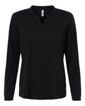 CORE365 Women's Nova Performance Long Sleeve Pique Polo-1