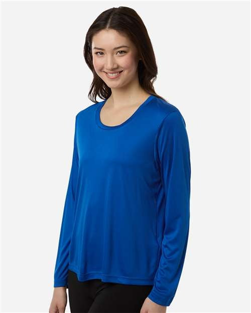 CORE365 Women's Capital Performance Long Sleeve T-Shirt-4