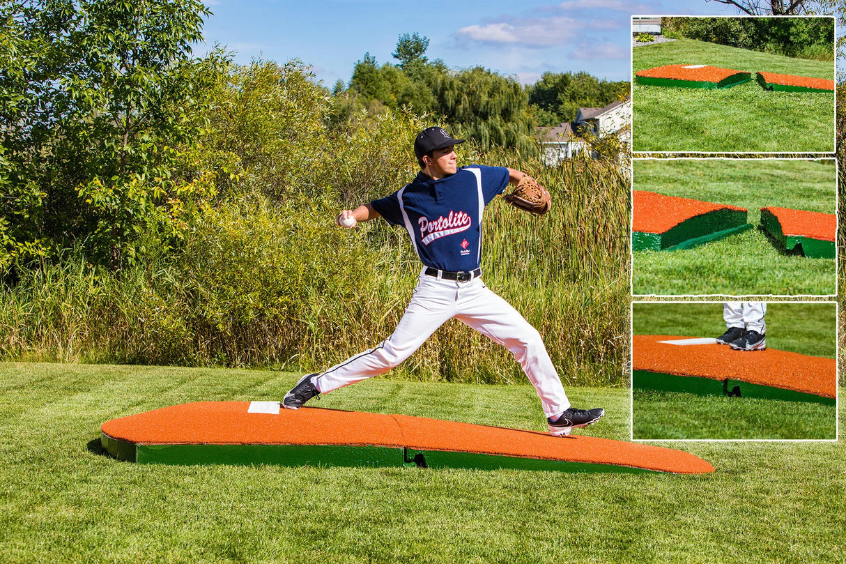 Portolite Baseball Oversized Two-Piece Practice Mound-3