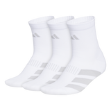adidas Women's EVO 3-Pack High Quarter Sock-1