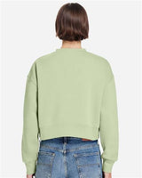 Lane Seven Women's Relaxed Cropped Crewneck Sweatshirt-5