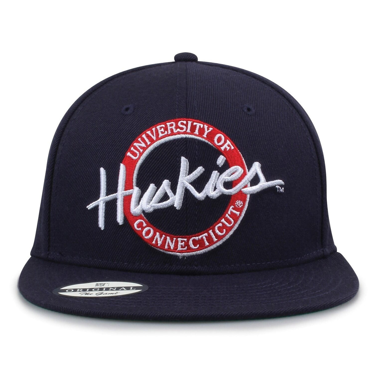 The Game Headwear Connecticut Oversized Circle Snapback Collection Hat