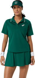 Asics Women's Game Polo Short Sleeve Top-1