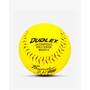 Dudley One Dozen GSL Thunder ZN Hard Core Composite Slowpitch Softballs-1