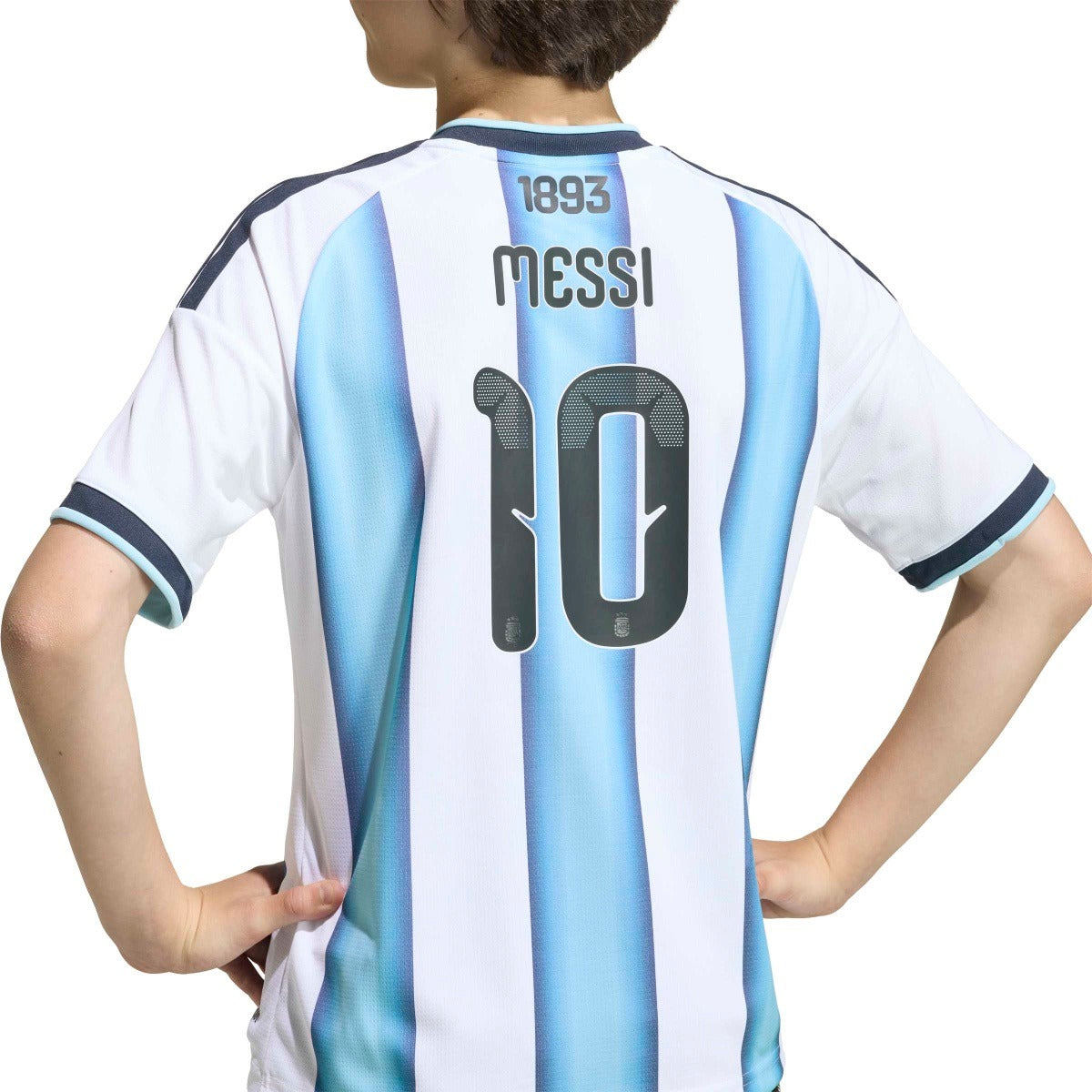 adidas Youth Argentina 26 Home Messi Jersey-5
