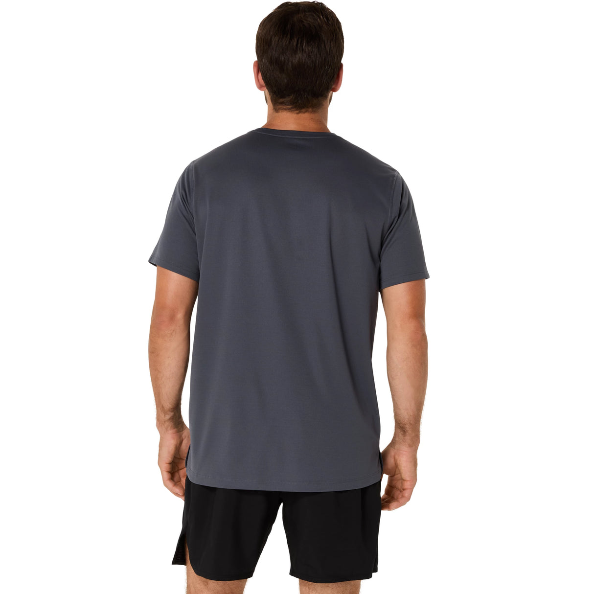 Asics Men's Silver Short Sleeve Top-2