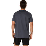 Asics Men's Silver Short Sleeve Top-2