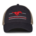 The Game Headwear Southern Methodist SMU Split Bar Trucker Hat