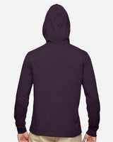 econscious Men's Eco Jersey Pullover Hooded Long Sleeve T-Shirt-3