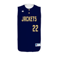 Russell Youth Sublimated Sleeveless Two-Button Performane Mesh Baseball Jersey Team Baseball Jerseys