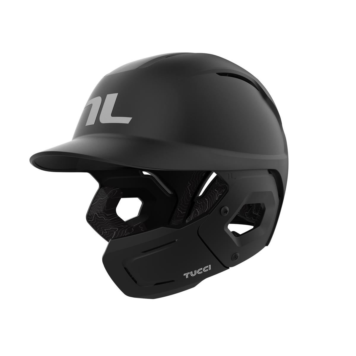 Tucci Potenza Baseball Batting Helmet With Jaw Guard-12