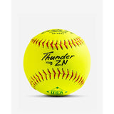 Dudley One Dozen USASB Hycon Leather Slowpitch Softballs