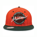 The Game Headwear Miami Blend Pinstripe Retro Circle Hat