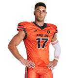 Custom Waist Length Single-Ply Reversible Football Jersey Team Football Jerseys