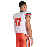 Custom Waist Length Single-Ply Reversible Football Jersey Team Football Jerseys