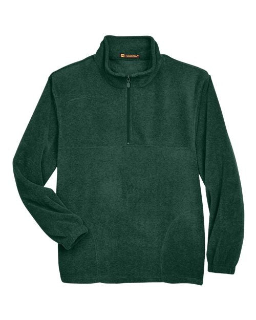 Harriton Men's Fleece Quarter-Zip Pullover-1
