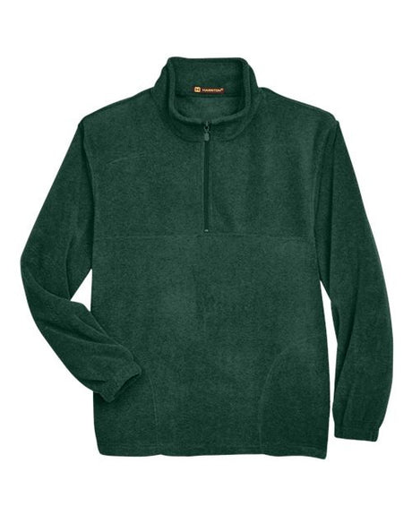 Harriton Men's Fleece Quarter-Zip Pullover-1