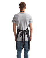Artisan Collection by Reprime Barley Contrast Stitch Recycled Bib Apron-3
