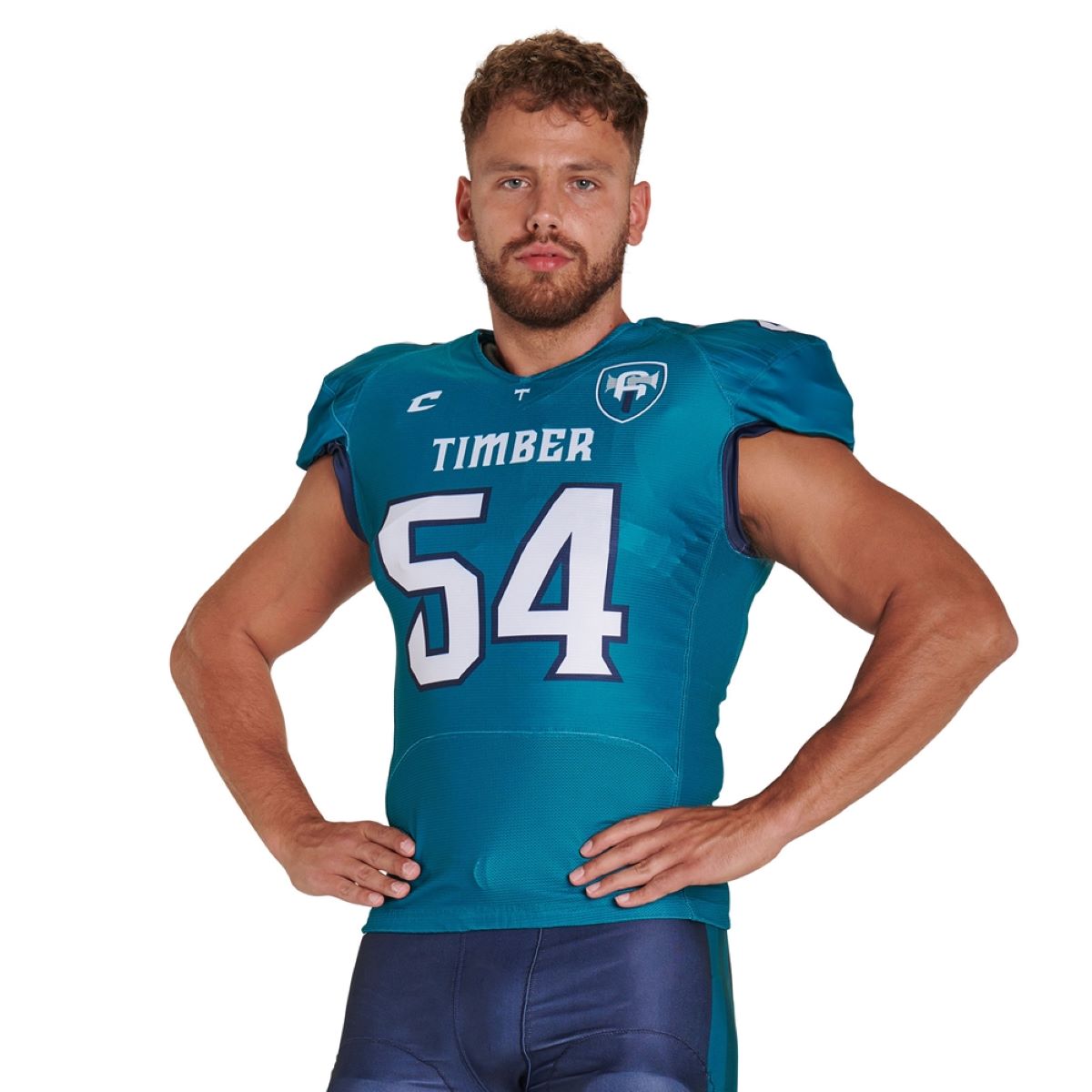 Custom Collegiate Football Jersey with Lineman Cut Sleeves Team Football Jerseys
