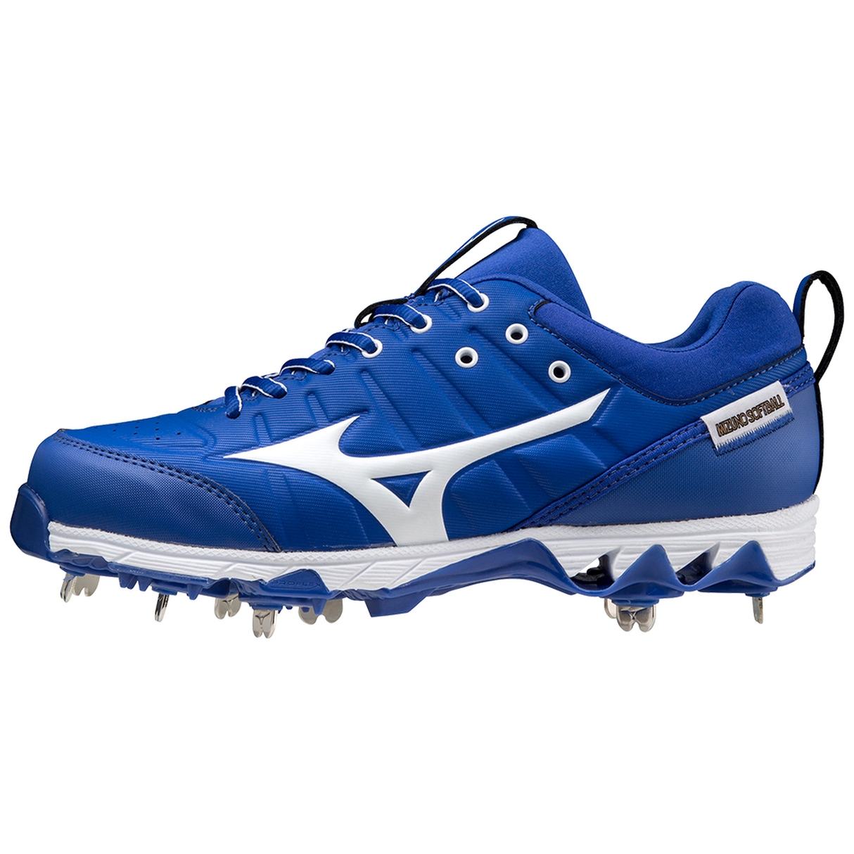 Mizuno Women's 9-Spike Swift 7 Low Metal Softball Cleats-1