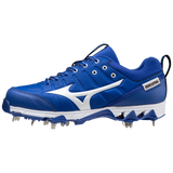 Mizuno Women's 9-Spike Swift 7 Low Metal Softball Cleats-1
