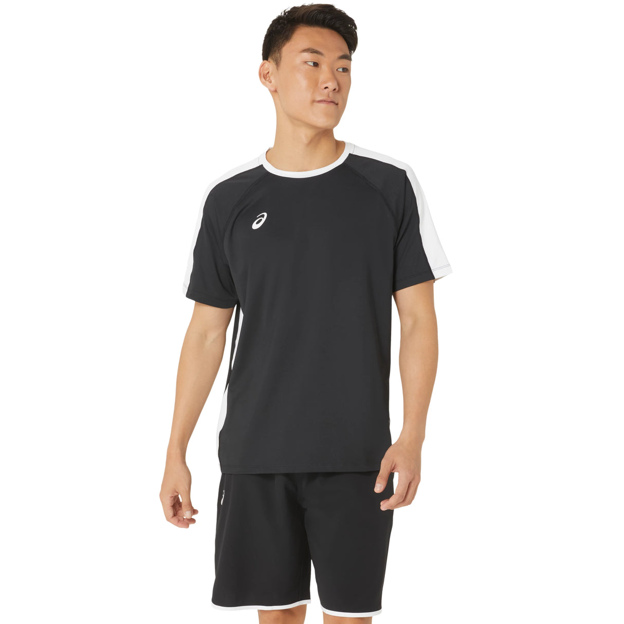 Asics Men's Resolution Short Sleeve Crew-1