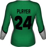 Adidas Women's Sublimated Long Sleeve Jersey with BK Mesh League Outfitters