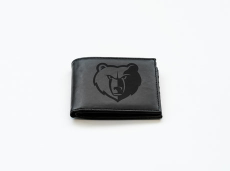 Rico Industries NBA  Memphis Grizzlies  Laser Engraved Billfold Wallet-2