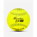 Dudley One Dozen USSSA Thunder ZN Hard Core Leather Slowpitch Softballs-1