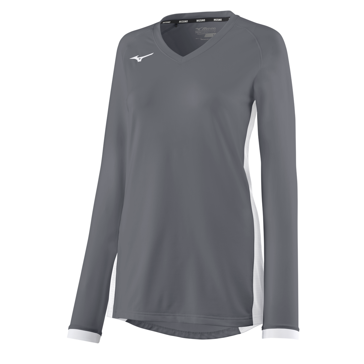 Mizuno Girl's Spike Long Sleeve Volleyball Jersey-1