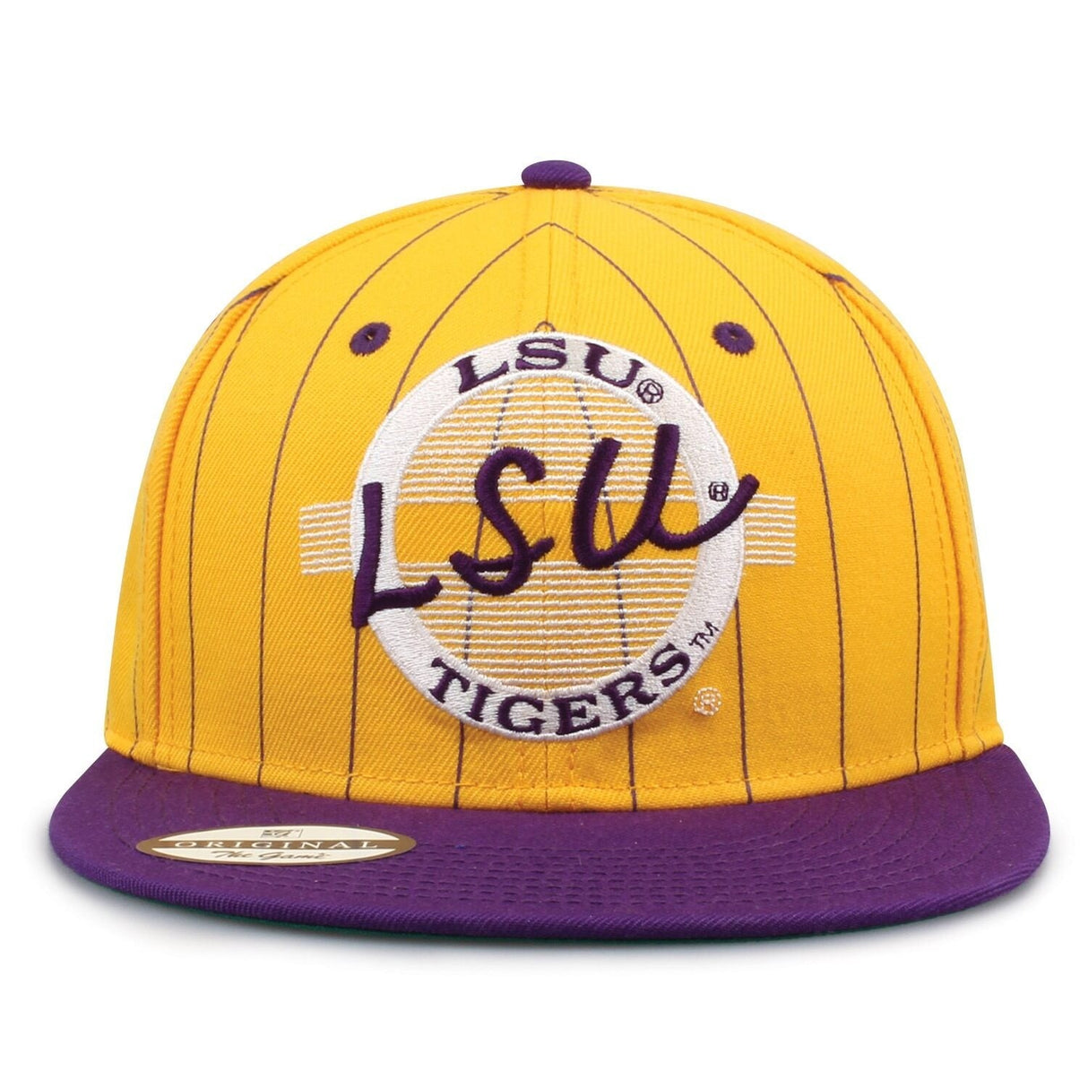The Game Headwear Louisiana State LSU Flat Brim Snapback Hat