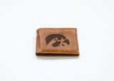 Rico Industries NCAA Iowa Hawkeyes  Laser Engraved Billfold Wallet-2