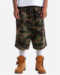 Shaka Wear Men's Baggy Fleece Shorts-1