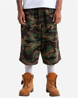 Shaka Wear Men's Baggy Fleece Shorts-1